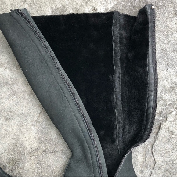 MARC CAIN ANKLE BOOT black leather suede size 38 made in Italy - Picture 6 of 16